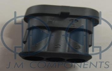 CONECTOR 3 VIAS HEMBRA CALAVER